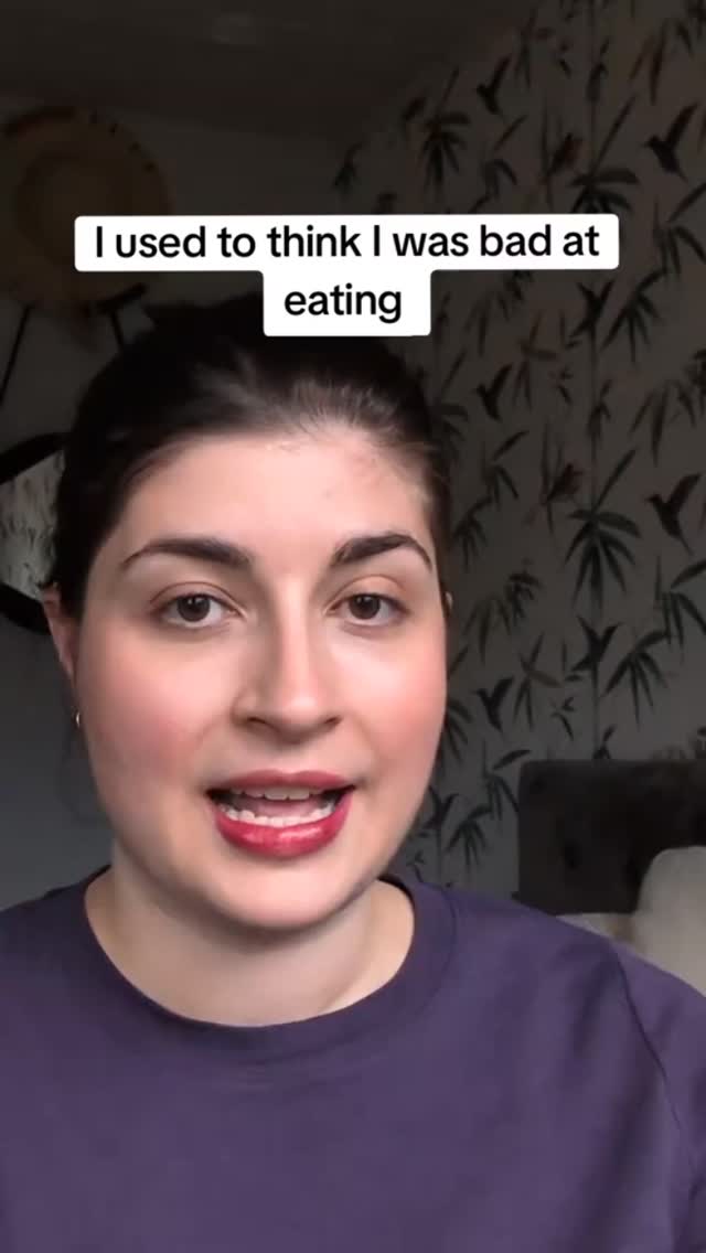 I wasn't bad at eating! I just needed neuro-affirming support 💜
#FoodFreedom #IntuitiveEating #neurodivergentnutrition #latediagnosedadhd #autisticadult