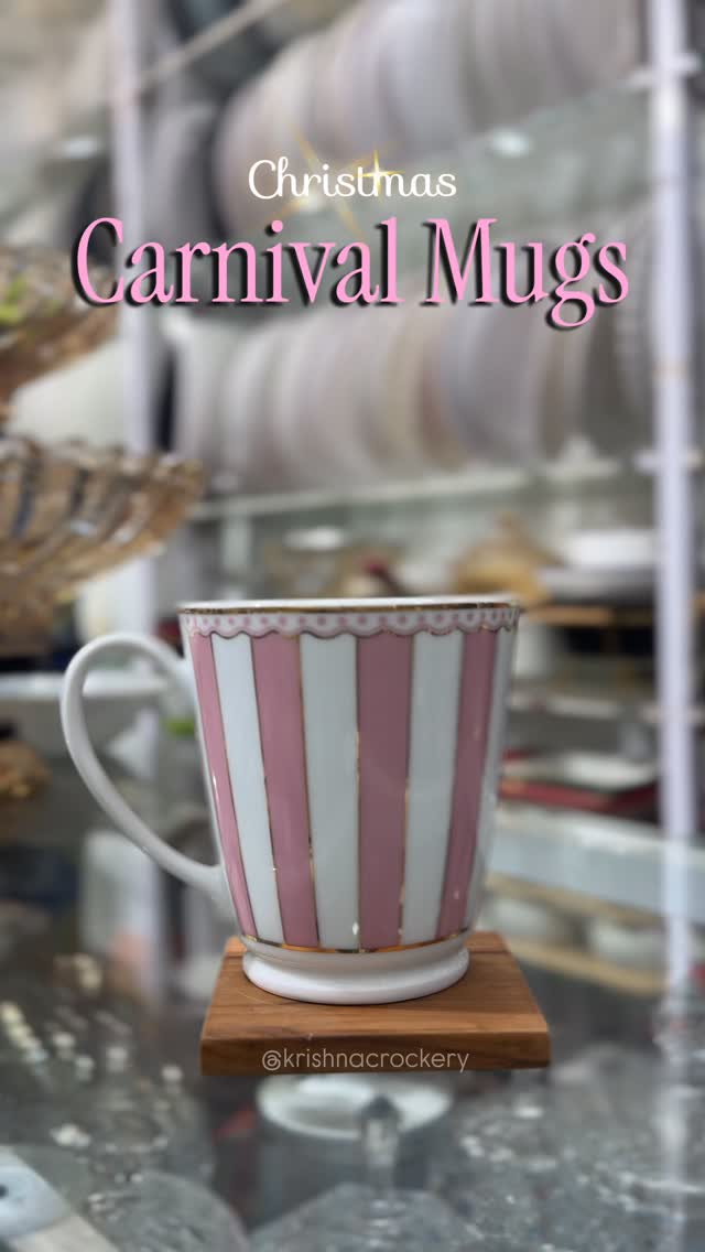 Christmas, but make it timeless 🎄🤍
Noritake Carnival mugs bring soft festive charm, elegant colours, and everyday luxury to your table
ideal for homes, cafés, gifting & hotels
available at Krishna Crockery – wholesale & retail
📍visit our store or dm to order
#krishnacrockery #christmascollection #christmasgifting #festivegifts #festivevibes #carnivalmugs #christmasmugs #premiumtableware #coffeemuglove #tealovemugs #giftingszn #holidaygifting #hotelware #hotelwareindia #wholesalecrockery #wholesaleandretail #retailstore #mumbaibusiness #mumbaistore #mumbaishopping #homeandkitchen #crockerylove #noritake #carnivalmugs