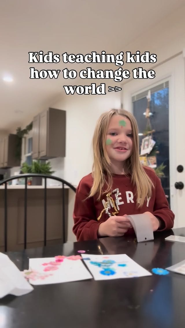 YOUR KIDS CAN DO THIS!
If you’ve been looking for a way to teach your kids to love others - this is it!
My daughter has raised $6,000 to build houses in Rwanda making these sweet bookmarks and I can’t help but think WE ALL NEED TO BE DOING THIS!
If all of our kids had a mission in mind and sold these bookmarks to make it happen the world would be different.
Double dare you to try it 😉
Grab a laminator, one set of bookmarks and one pack of dried flowers and they will be creating change in NO TIME.
Kindness.
Generosity.
Determination.
People skills.
Money management.
.. all because she knew about a hard reality and decided to do something about it.
All supplies linked in bio 🫶