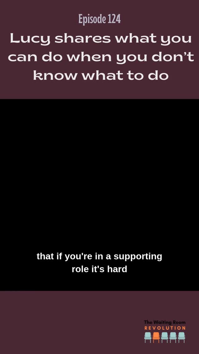 @drlucyhone shares her advice for those who are in a supporting role💎
👀 or 👂at to this weeks episode at the Link in Bio!