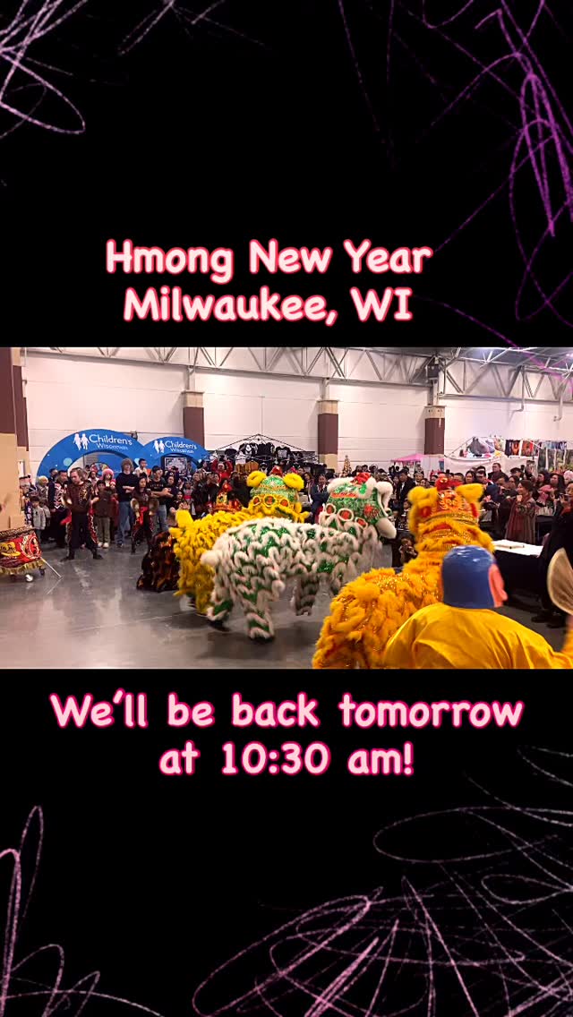 We had a wonderful time at the 1st day of festivities at Milwaukee’s Hmong New Year! Amazing singers and dancers as well as cool vendors and amazing food, this place has it all, not to mention the beautiful community! #zykfa #liondance #liondancers #sarping #madisonwi #milwaukee #hmongnewyear