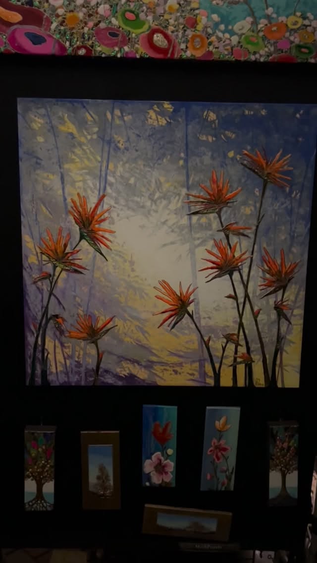 Take a closer look — this is where the magic begins ✨
Our work is created using a Liquid mosaic technique we developed, incorporating special powders that glow under black light and shift colors as the lighting changes. Each piece reveals new depth and detail depending on the light and perspective.
We’ll be sharing this work at our final art show of the year, and we’d be happy to see you there in person.
📍 Wellen Park, Florida
🗓 December 13–14 | 10 AM – 5 PM
📌 Booth #17
##artcollector #artcollectors #artcollection #collectart #artinvestment #investinart #fineartcollector #contemporaryartcollector #modernartcollector #artbuyers #artforsale #buyoriginalart #originalartforsale #galleryquality #investmentart #statementart #uniqueartwork #oneofakindart #liquidmosaic #mixedmediaart #contemporaryart #abstractart #blacklightart #uvart #glowart #colorchangingart