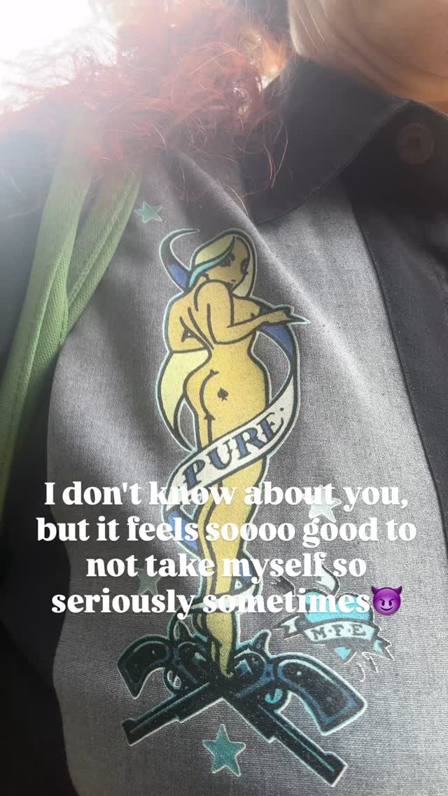 Grateful for...safety and space to *feel* playful๐