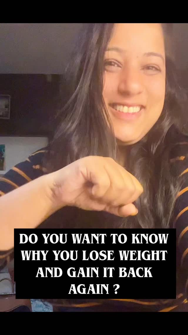 Do You want to know “Why you lose weight and gain it back again” despite all your efforts and compromise ?
Type “Yes” let me share link to my free masterclass where i promise to teach you why the current diet you follow is failing you? How you could lose upto 10 kgs of weight in 90 days without crazy diet or workout ❤️#weightloss #fitnesslife #vinalidate