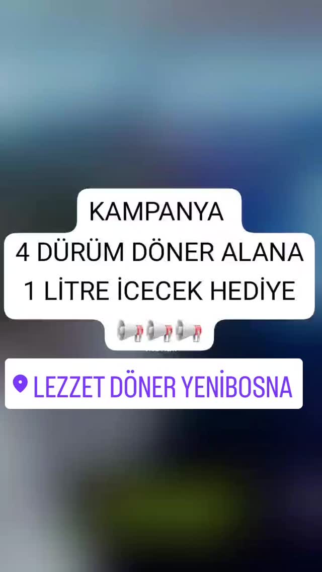 #yenibosna #bahçelievler #ataköy #şirinevler #kocasinan #bağcılar #çobançeşme #starcity #kuyumcukent #tekstil #acıktım #tatlı #magnolia #döner #lezzetdöneryenibosna #yemeksepeti #getir #kampanya #indirim #keşfet #waffle #kumru #yemekartı #setcart #sodexo #multinet #nishistanbul #iswest #karat34 #paketservis