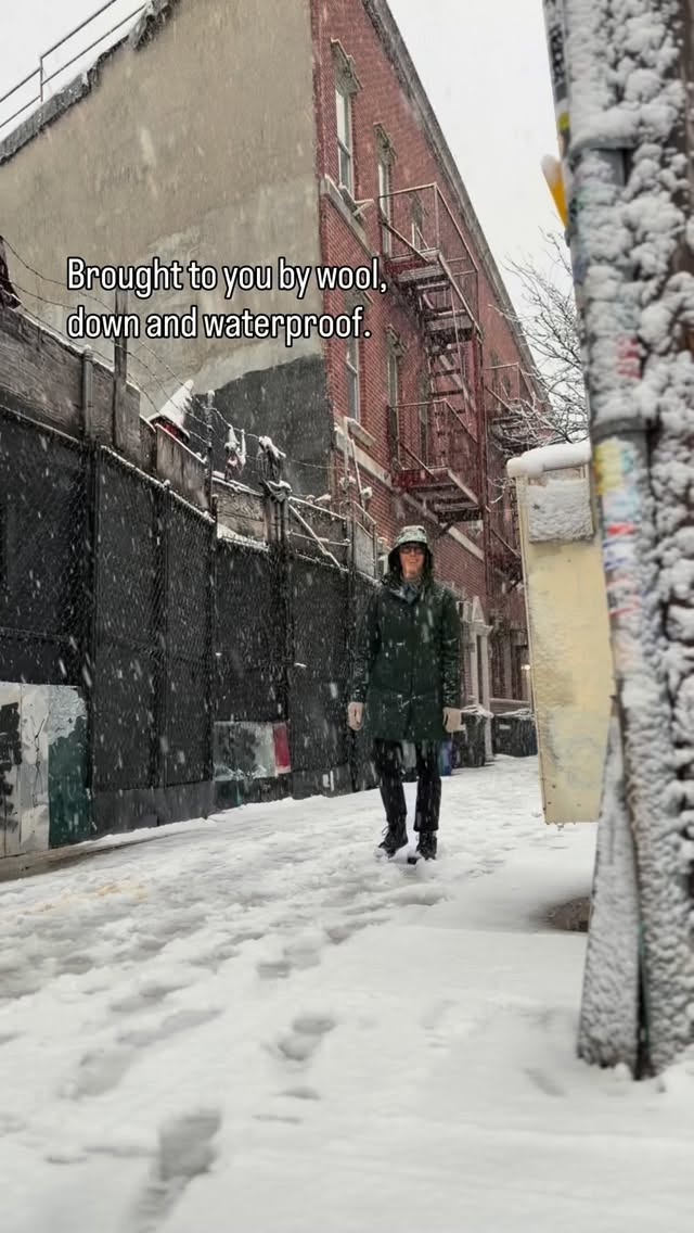 Yes cozy by window with tea/coffee AND ALSO over here we bundle up in the right gear to go enjoy the elements xo