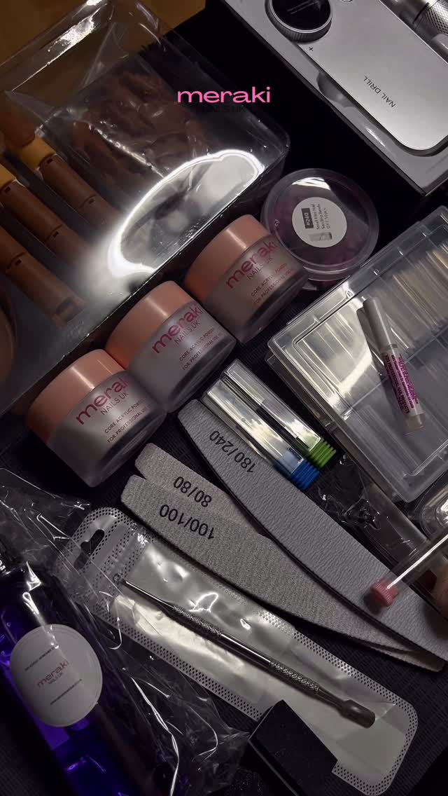 You’ve worked through your nail kit, now what happens next? Your starter nail kits are incomplete without having post-purchase guidance on what to restock and where to restock, leaving you with guesswork and more research after working through your kit ❌
That’s why starter nail kits at Meraki Nails UK include a FREE restock guide immediately upon purchasing your kit for a hassle-free experience ✅
This way you’re not guessing or overspending 💅
👉 Start with a kit that supports you after the basics
Shop online at @merakinailsuk for a complete starter nail kit 🛒