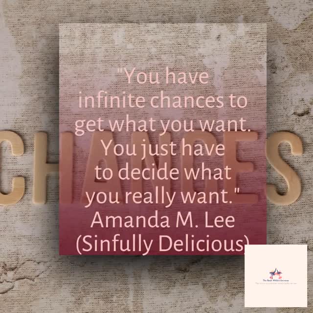 "Remember, you have infinite chances to get what you want. It's all about deciding what you truly desire. ✨ #MondayMotivation #DreamBig #GoForIt #AmandaMLee" #MadeWithRipl via @Ripl