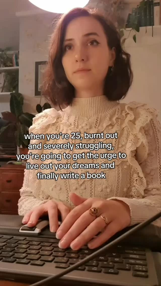 You didn't give up, and now you've sold almost A THOUSAND copies of that first book 🥲