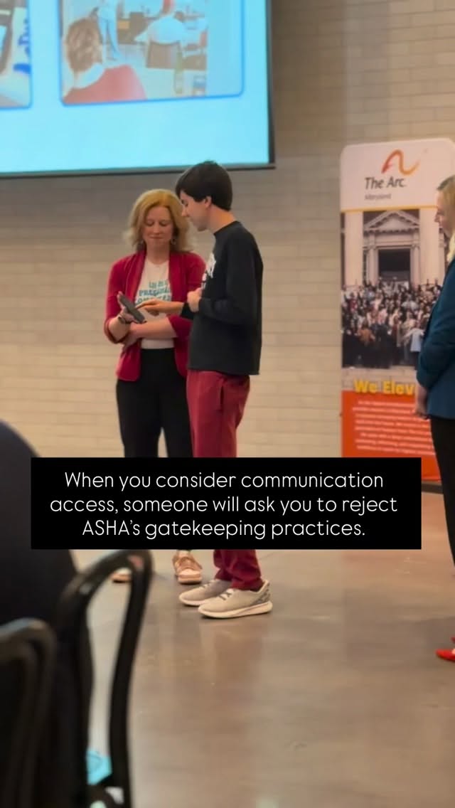 History doesn’t look kindly on gatekeeping human rights.
Restricting communication access to nonspeaking people in the name of policy, purity, or professional comfort puts us on the wrong side of history—every time.
AAC works because people work.
Support isn’t fraud.
Access isn’t dangerous.
Silence is.
When asked to reject practices that limit communication access—
say yes.
🎥 Reel created by Ethan Tucker
#CommunicationIsAHumanRight #PresumeCompetence #AAC #AACUsers #Nonspeaking #CommunicationAccess #DisabilityJustice #EndAbleism #NothingAboutUsWithoutUs #InclusiveEducation #AccessNotCompliance #SupportIsNotCheating #ListenToDisabledVoices