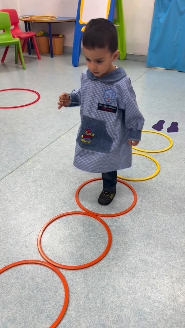 Our Sam and Sylva Simonian Nursery students had so much fun with a psychomotor activity that got little bodies moving and big smiles shining ✨💛
