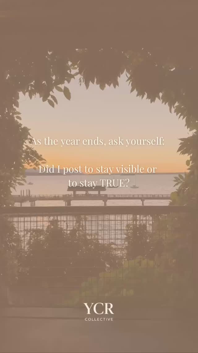 Taking a moment before the reset đâ¨
The end of the year isnât about doing more â itâs about doing what makes sense.
If youâre planning next yearâs content, start with alignment before output.
More to come soon đ¤
#IntentionalBranding #ContentWithPurpose #SocialStrategy #CreativeDirection #YCRCollective