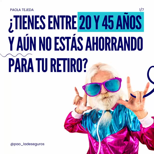Tu yo del futuro empieza hoy 💼✨
Si tienes entre 25 y 40 años, este es el mejor momento para ahorrar para tu retiro y aprovechar beneficios fiscales que hoy están a tu alcance.
Haz que tu dinero trabaje para ti desde ahora.
📈 Ahorra • 🧾 Deduce impuestos • 🔒 Asegura tu futuro
📞 Agenda una asesoría personalizada al 877 101 0158
#retirointeligente #ahorroconbeneficio #planificatufuturo #finanzaspersonales #asesoriafinanciera