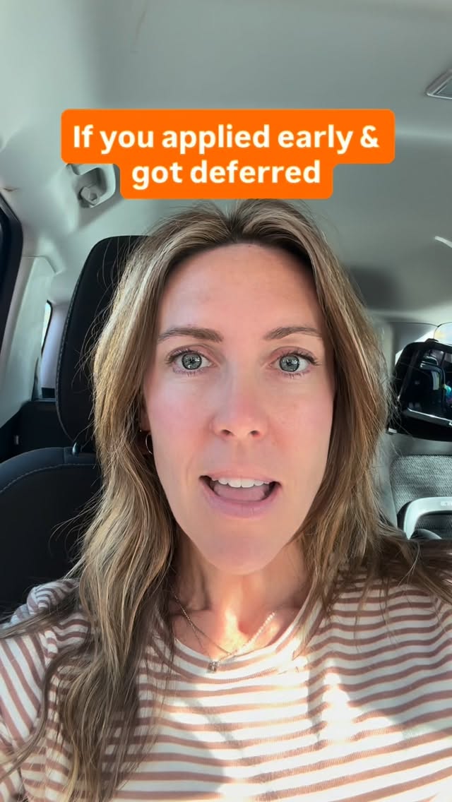 Deferrals are often an admissions strategy, rather than an indictment of your college application.
Want to stay in the conversation? Submit a Letter of Continued Interest (LOCI).
#collegecollective #collegeadmissions #loci #letterofcontinuedinterest #ivyleague #admissionstrategy #hs #senior #collegedecision #seniors2026