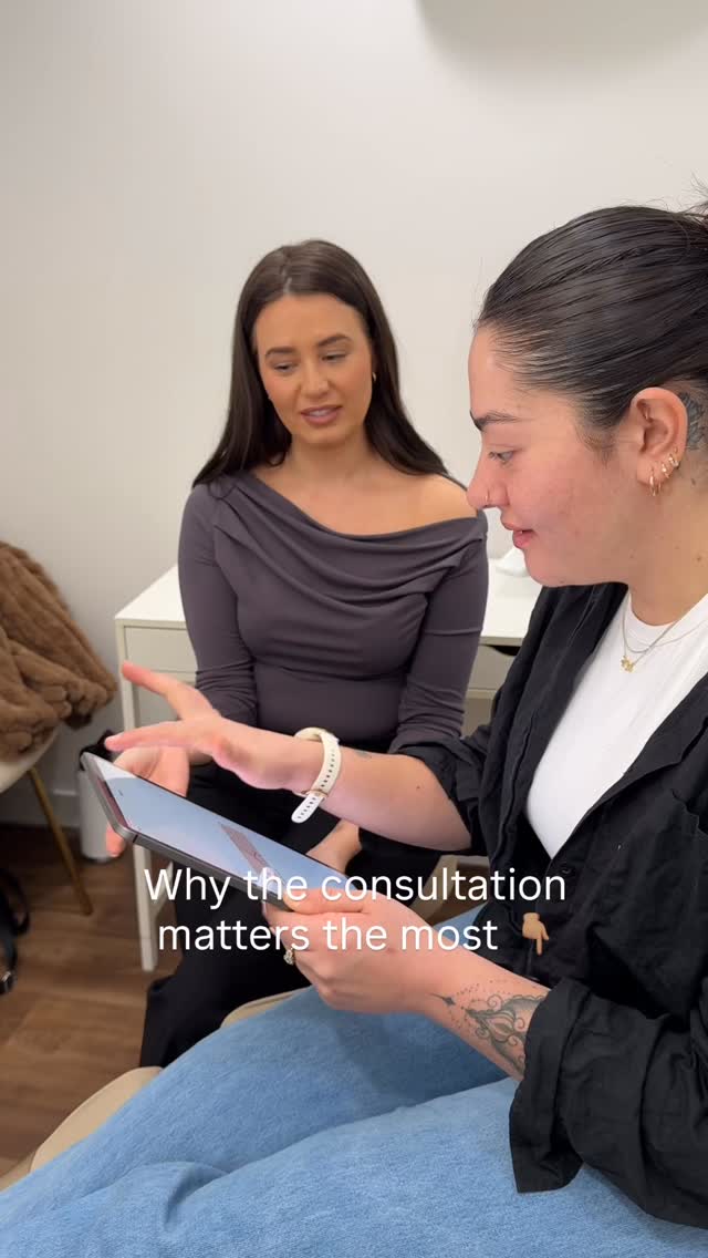 A consultation is not just the first step, it’s the most important one ✨
Before any treatment, we take the time to truly understand you: your concerns, goals, medical history, lifestyle, and expectations. Every face is unique, and a one-size-fits-all approach has no place in aesthetic medicine.
During your consultation, we assess facial anatomy, skin quality, and balance, discuss suitable treatment options, and explain what can realistically be achieved. This ensures treatments are personalised, and tailored to enhance your natural features — not change them.
A thorough consultation also allows us to educate you, answer questions, manage expectations, and create a treatment plan that aligns with your long-term aesthetic goals. The best results are never rushed; they are carefully planned with expertise and precision.
Wanting to learn more? Book a consultation via the “Book Now” button in our bio