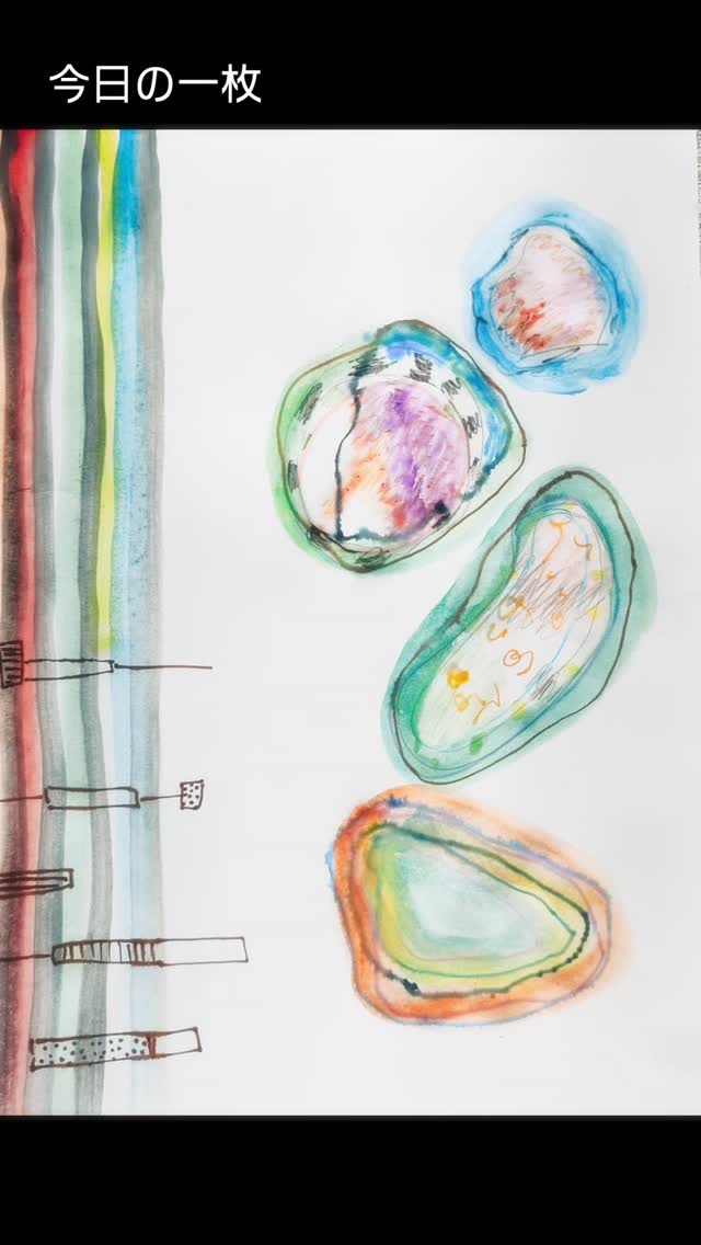 #watercolor #いろあそび
Thanks to @adolfoserra I have learned other painting techniques🙏