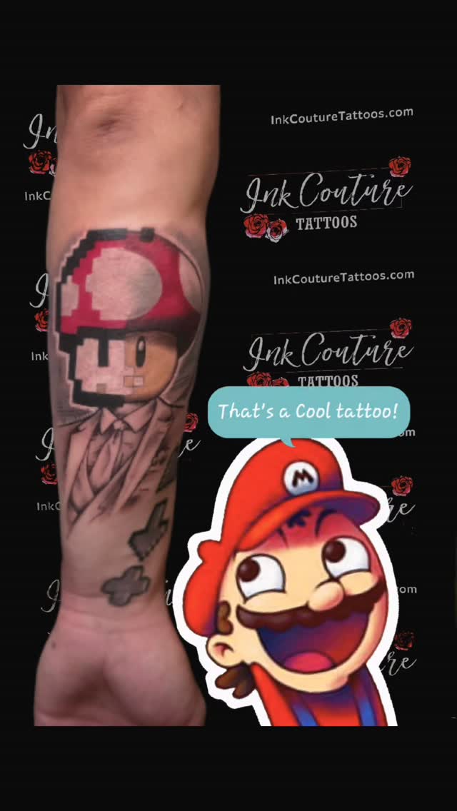 It's a Mario! (Mario's accent) #mttattoos #supermario #games