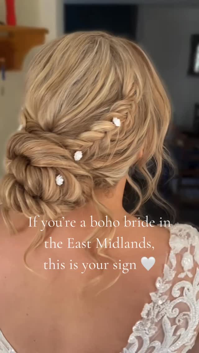 A lot of my brides are asking for styles like this ✨
Perfect if you love that boho, laid-back feel but still want it to feel bridal 🤍
If you’re drawn to styles like this too, you’re probably my kind of bride 🫶🏼 My inbox is always open 💌
#bohobride #eastmidlandswedding #scrivelsbywalledgarden #tipisatwhattonhouse #tipiwedding #outdoorweddings #bohoweddinghair #boholowbun #lincolnshirewedding #lincolnshirebride #leicesterweddinghair #leicestershireweddings #loughboroughweddings #rutlandweddings #rutlandhairstylist #2026bride #2027bride #autumn2026wedding #stamfordwedding #weddinghairstamford #rutlandbrides #peterboroughweddings
