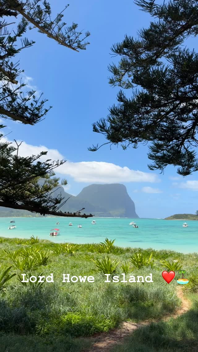 Hugh and I had the most wonderful time sailing to and holidaying at Lord Howe Island. It’s such a magical place — if you ever get the chance to go, don’t hesitate.