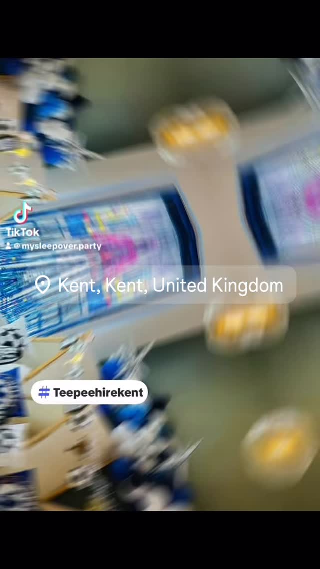 Sleepovers aren’t just for the girls. Our football sleepover in #hoo Teepee hire in Kent