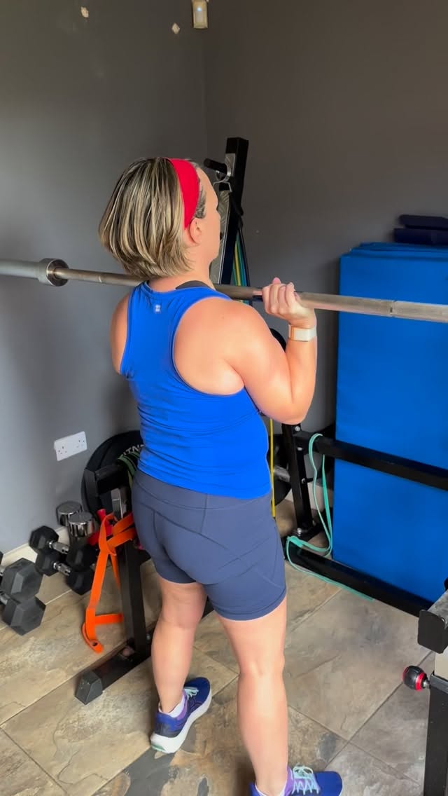 🙏 My body has served me well and I’m very thankful
She has brought me through
3 Pregnancies
3 C-Sections
Osteoarthritis & Inflation in Joints
Various suspect Lumps and Bumps
Injuries and Falls
Bells Palsy
Stress and Grief
🏋️♀️ And now in my 50s, really for the first time, I’m giving thanks to her.
I’m building strength in my muscles and bones.
I’m giving back to her even when it feels really hard.
I’m loving her.
I hope I continue to treat her with kindness in whatever way feels right.
See if you can find your way to repay your wonderous body 😊