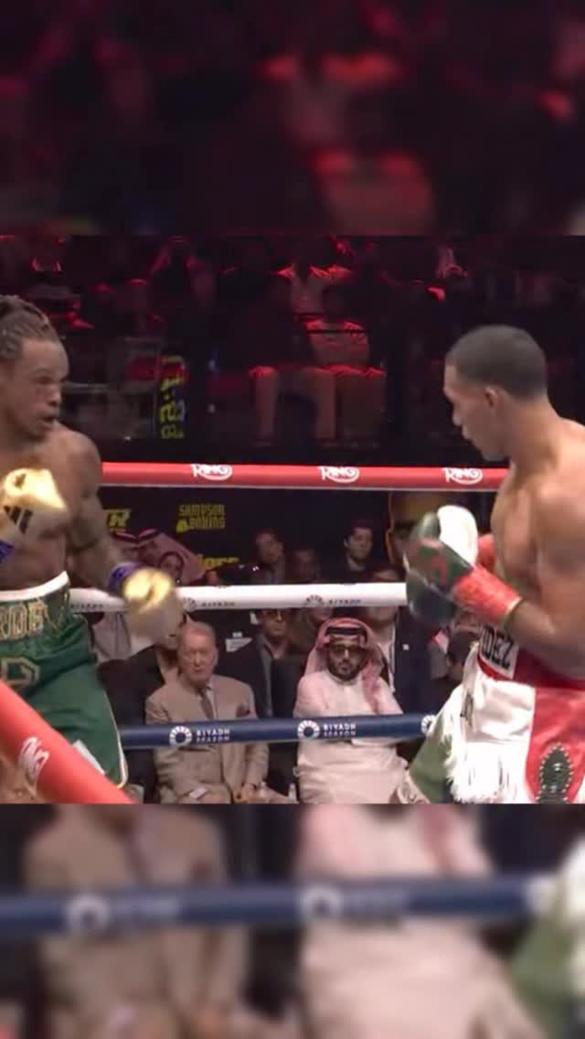 Playing around a bit, tryna be like Benavidez