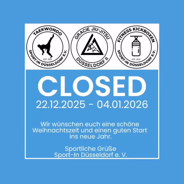Hallo ihr lieben!
Das Jahr neigt sich dem Ende zu und wir haben ein tolles Jahr mit Höhen und Tiefen erlebt. Zusammen gefeiert, trainiert und uns gemeinsam geholfen. Auch paar Verletzungen gab es aber wir haben nie aufgegeben und immer positiv nach vorne geschaut. Wir wünschen euch eine schöne Weihnachtszeit und einen guten Start ins neue Jahr 2026 🙏🏻😃