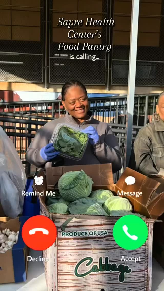 #foodpantry #freefood #communityoutreach #sayrehealthcenter