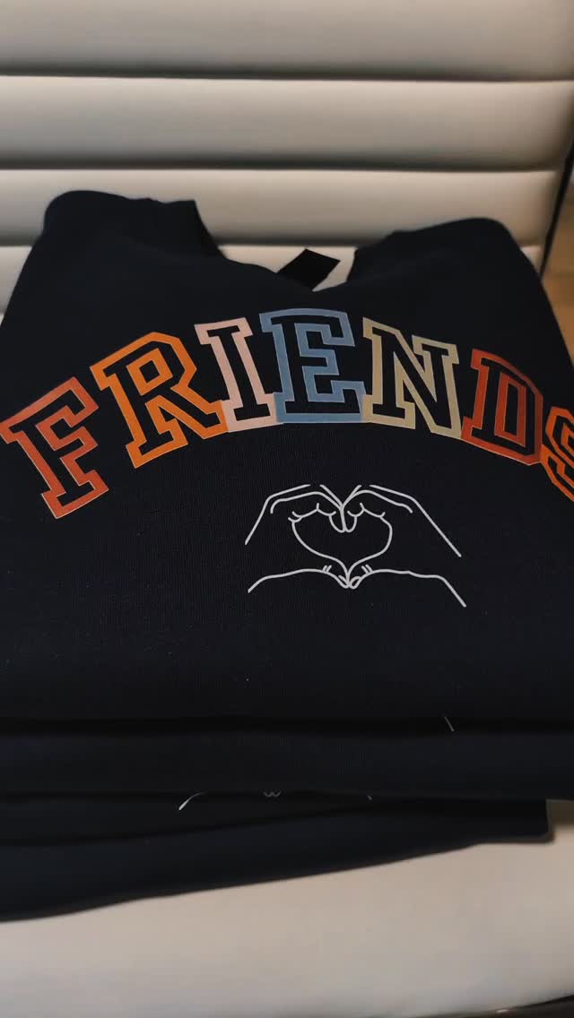 This is what happens when your party favors become part of the experience 🤍
Custom Friendsgiving sweaters, styled as a merch wall, for a teen party that felt intentional, fun, and unforgettable.
Private parties deserve custom moments too.
#friends #friendsgiving #merch #matching #sweater