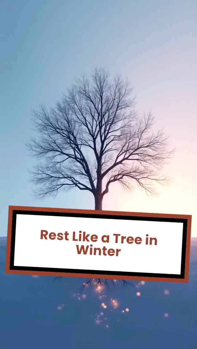 "Trees don't die in winter. They rest. So can you. 🌳❄️"
.
.
.
.
.
.
#RestIsNotQuitting #WinterWisdom #ItsOkayToRest #Resilience #MentalHealth #FYP #Viral #Motivation