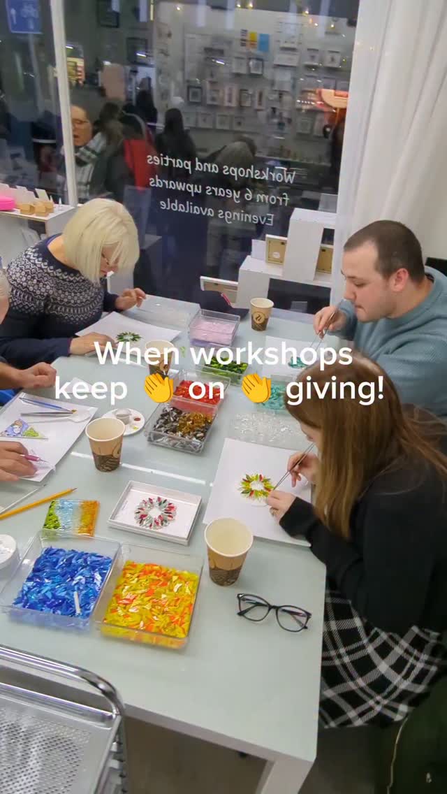 WOW.. so many of you have booked in for our fused glass workshops this Christmas and the outcomes have been stunning! 😍👏
Thank you for all your support! We are open all year round, so get those January bookings in!
To book a workshop please head to our website at www.glassdeva.co.uk and fill in an enquiry form
#chesterchristmasmarkets #thingstodoinchester #personalisedgifts #chestershop #fusedglass #christmaspresentideas #fusedglassworkshop #christmasactivities #christmascrafts #giftsfordaughter #giftsforgrandma #giftideas #giftsformum #thingstodoinchester