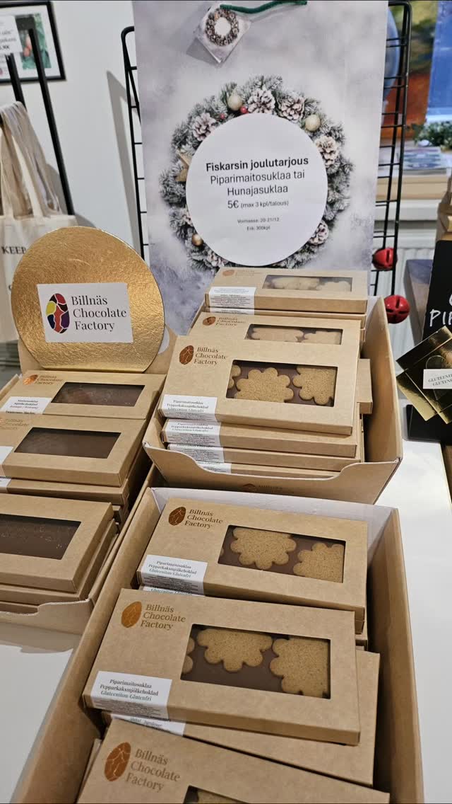 Don't miss our special offer at our Fiskars shop today and tomorrow (Sunday). Come and visit! Merry Christmas!
