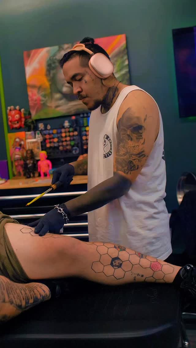 Walk in. Sit down. Get a Tebori tattoo. How cool is that?