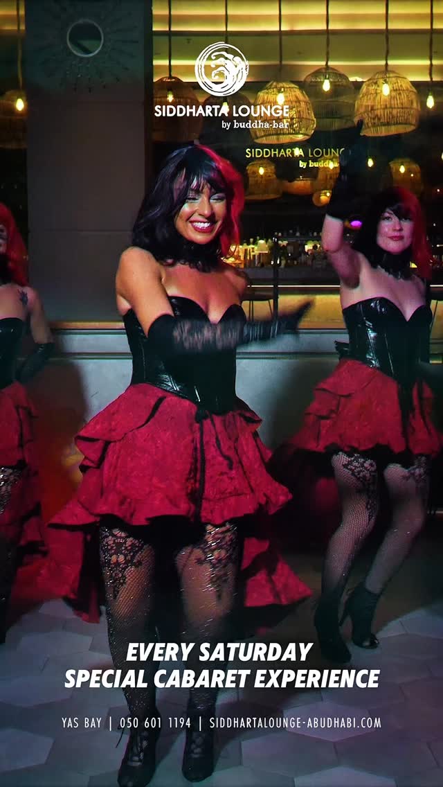 Cabaret dance shows every Saturday at Siddharta Lounge by Buddha-Bar Abu Dhabi.
Sensory Brunch with great performances, lively entertainment, and a vibe that just feels right.😍