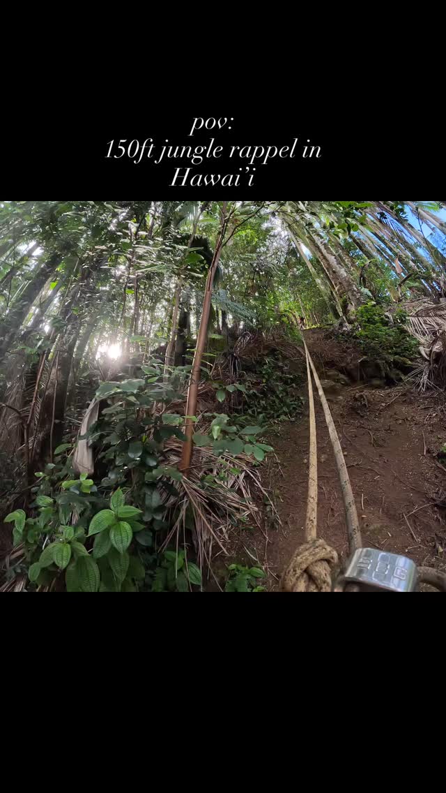 The first rappel at @theumaumaexperience on the triple tier waterfall rappel & river tour! 🍃
____________________________________________
Join us next time! 🙂
Waterfall rappelling tour offerings for this holiday season:
Rappel Kulaniapia Falls
120ft waterfall drop after a 60ft training rappel. No swimming required. $249 includes Kulaniapia falls daypass, Ages 10+
Umauma Waterfall Rappel and River Tour
Accessible and fun for all experience levels. Ideal for active families. For the more mobile and adventurous. $319 per person, ages 10+
islandmountainguides.com
📍Hilo, Hawaii
+1(808)515-7171
#waterfallrappelling #kulaniapiafalls #umaumafalls #hawaiiwaterfalls hawaiiwaterfallrappelling waterfalladventure