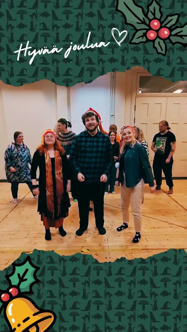 Kaverljit ja muu Vääräpyörän väki toivottaa kaikille hyvää ja rauhallista joulunaikaa 🎅🎄🎁🐺🐥🧙♀️🐈⬛🐕👑!
Ootko mun kaverlji? jatkuu tammikuussa ja vielä ehtii hankkia myös edullisen 5 hengen ryhmälipun esityksiin 😊. Tarjous on voimassa 24.12. asti.
Liput ja lisätiedot www.vaarapyora.com
Mikäli esitysaika ei lahjan saajalle käy, sen voi vaihtaa toiseen esitykseen ottamalla meihin yhteyttä 30.12. mennessä osoitteeseen vaarapyora@gmail.com
#joulu #joululaulunlaulan #ootkomunkaverlji #teatteri #musiikkiteatteri