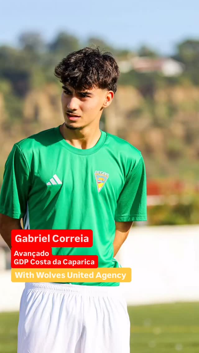 Gabriel, sensational left foot Second Stricker joins Wolves United Agency! 🌟🐺 #movingforward