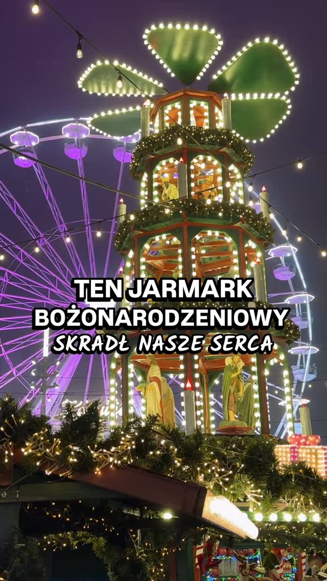 Najbardziej zaskakujący jarmark bożonarodzeniowy w Polsce 🎄✨
Świąteczny klimat czuć tu na każdym kroku!
Ponad 100 stoisk, Mega Młyn i Śląski Młyn 🎡, karuzele, bajkowe domki, lodowisko ⛸️ oraz przepiękne świąteczne instalacje ❄️
To jeden z najpiękniejszych jarmarków, jakie widziałam ❤️
#jarmarkbożonarodzeniowy #katowice #christmasvibes #polska #polskanaweekend
• Katowice • Jarmark Bożonarodzeniowy w Polsce • Jarmark Bożonarodzeniowy w Katowicach • Święta w Katowicach •
