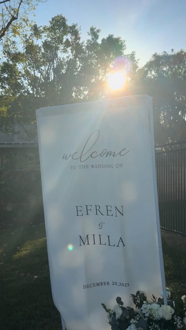 Milla + Efren ⚓️💕
Our last wedding of 2025 was so much fun! We love these two and their love for each other 💍
Thank you to everyone who has supported us this year, we are so blessed with the kindest clients. Sending you love this Christmas from M & Em 💌