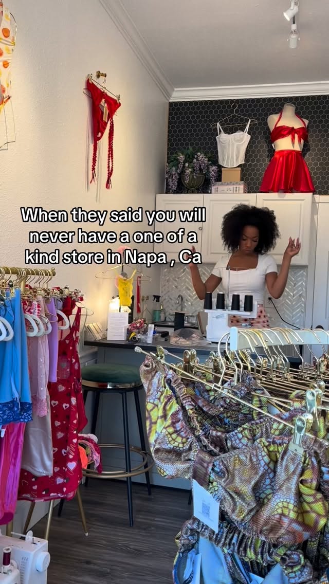 They said Napa wasn’t ready for this kind of store. I opened it anyway. A luxury self-care lingerie boutique… run by a woman, built for every body 💖 Support your local visionaries 💡
-
#HotGirlHealing
#NapaBoutique #EmpoweredWomen #ForEveryBODY #smallbizlove
-