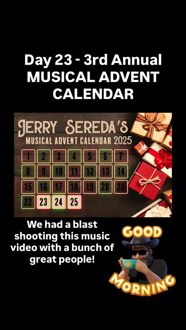 Day 23 - Trailers Rockin. The advent calendar just got real 🤠
See yah tomorrow! 2 days remain!!
Santa’s on his way soon. #indigenousmusic #countrymusic #jerrysereda #manitobamusic #canadiancountry