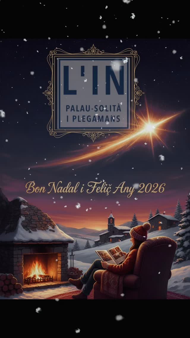 L'Informatiu us desitja unes Bones Festes, que acabeu de passar el 2025 amb salut i família i que els 2026 us vingui carregat de bones notícies. #Palausolitaiplegamans #Psip