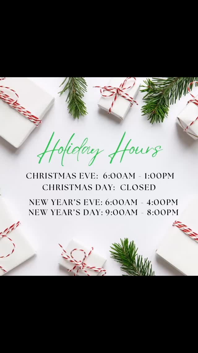 Reminder: we’re closing early today! Enjoy your holiday time and stay safe if you’re driving. #tailormade4me #fairbanksfamily #2025 #winterwonderland