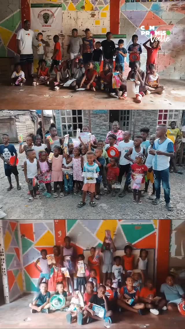 Creemos en el poder de las sonrisas 😊✨, por eso en esta Navidad entregamos más de 4.700 regalos a niños y niñas de 56 fundaciones de Buenaventura, Cali y zonas rurales del Valle del Cauca y Cauca.
¡Gracias a quienes se sumaron a este propósito colectivo 🤍 de brindar alegría y esperanza ✨ en esta fecha tan especial!
Sigamos transformando vidas 🌱 siendo la unión en la diversidad 🤝💚
#TodosSomosCompromisoValle
