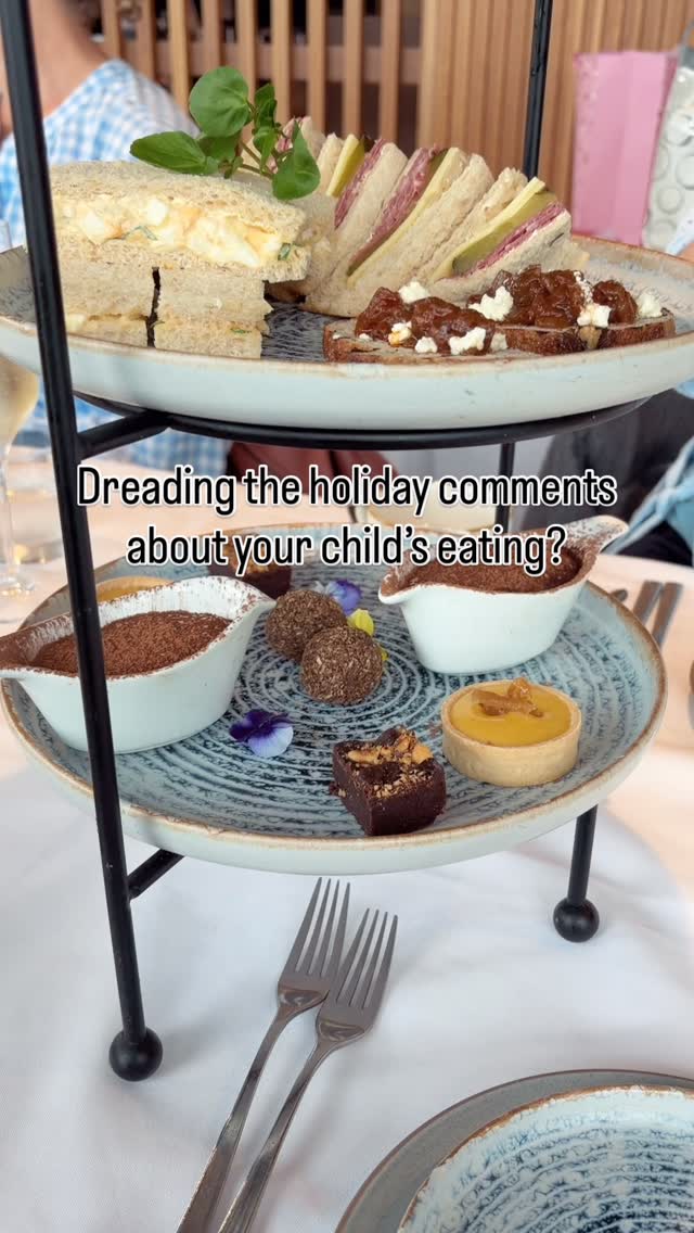 This is one of the most common questions I get from parents of picky eaters — especially around holidays:
“How do I explain my child’s eating to family without feeling judged or ridiculed?”
First, let me say this clearly:
👉 Your child’s restricted eating is real.
👉 You don’t need to justify or defend it.
Here are a few simple, calm ways to set expectations with family 👇
💬 “My child finds new foods really challenging, so we stick to foods they feel safe with.”
💬 “We’re working on it slowly with professional support — pressure actually makes it harder.”
💬 “They have their own foods they’ll eat, and that’s okay for now.”
You can also:
👉Bring safe foods with you
👉Serve familiar foods alongside family meals
👉Ask relatives not to comment on how much or what your child eats
Holidays should be about connection — not food stress.
Follow & share with other families you know need support ❤️
#holidaymeals
#pickyeaterlife
#parentingrealities
#feedingkids
#familymealtimes