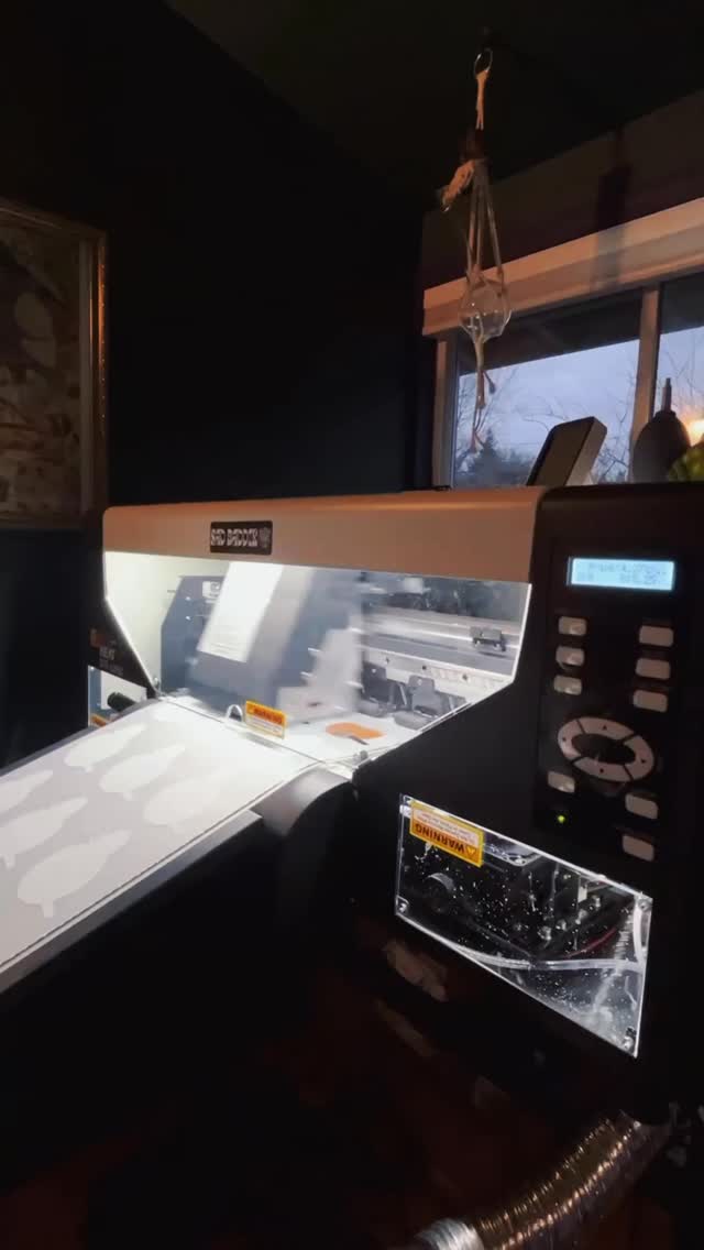 60+ shirts in this order getting a pocket print and a large back print. 4 hours of printing- let’s see how long it takes to press them today!
-
Super excited to deliver these to my favorite coffee stand today! Be the first to get yours! @iwanamoka !!!