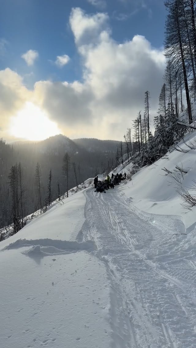 This is what winter is all about ❄️ Our Snowmobile Tours are available 7 days a week from December to March. Visit SnowmobileWhitefish.com or call our friendly reservation specialists to book your outdoor adventure today! (406)862-8594
•
•
•
•
•
#snowmobiletours #beautiful #montana #getoutside #stayandwander