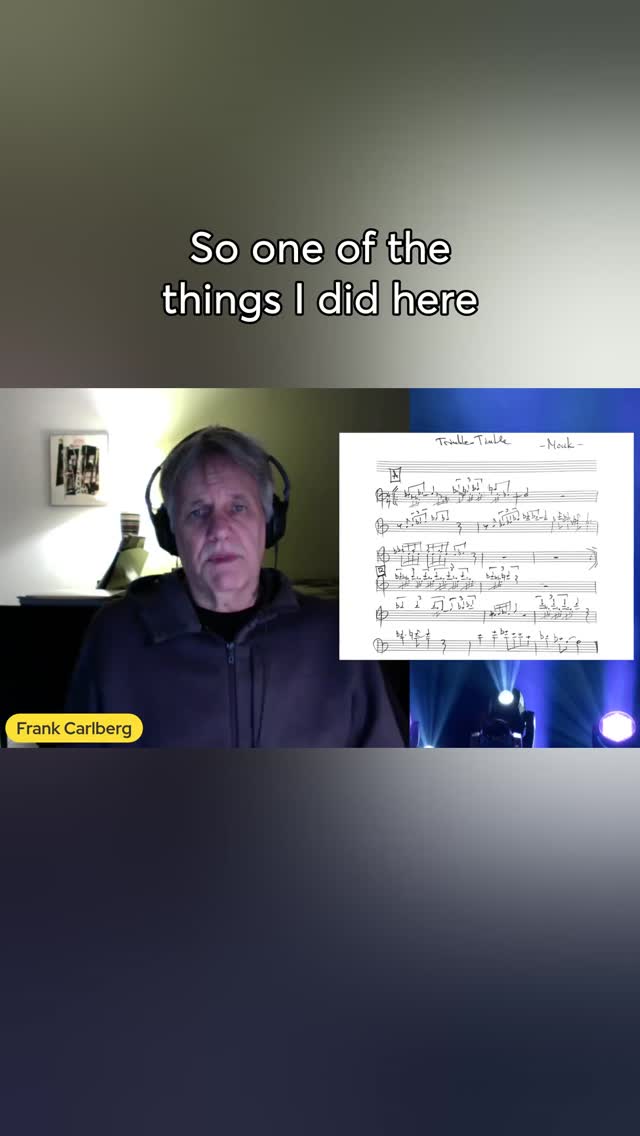 It was incredibly illuminating hearing Frank Carlberg @frank_carlberg @necmusic talk about pieces from his projects "Elegy For Thelonious" and "Monk Dreams, Hallucinations, and Nightmares" and how the music of Thelonious Monk continues to inspire his original work.
Visit our Complete Archives {link in bio} to check out all of our previous masterclass and live events!
#composerspotlight #frankcarlberg #composition #recomposition #theloniousmonk #frankcarlberglargeensemble #nec #newenglandconservatory #isjac @isjac_org #jazz #jazzcomposition #arranging #masterclass #jazzmusic
Event: Frank Carlberg Composer Spotlight: "Composition And/Or Recomposition" 12/17/2025