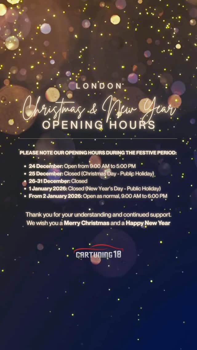 As the year comes to a close, we take a moment to pause, reflect, and prepare for an even stronger start ahead.
Please take note of our festive opening hours and plan your visit accordingly.
* 24 December: Open from 9:00 AM to 5:00 PM
* 25 December: Closed (Christmas Day – Public Holiday)
* 26–31 December: Closed
* 1 January 2026: Closed (New Year’s Day – Public Holiday)
* From 2 January 2026: Open as normal, 9:00 AM to 6:00 PM
From 2 January 2026, we return to our regular schedule, ready to deliver the same high standards, precision, and service excellence you expect from us.
Thank you for your continued trust throughout the year.
Wishing you a refined festive season and a successful New Year. #merrychristmas #happynewyears