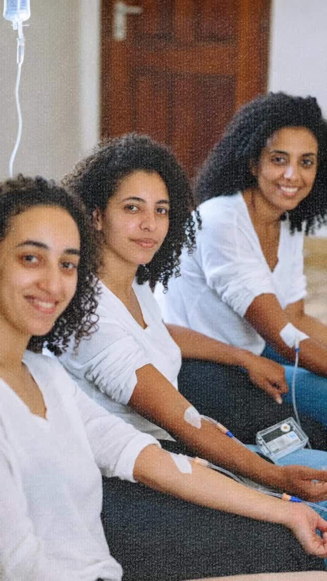 Pre-wedding bliss, elevated 💍✨
Our gorgeous sisters are glowing from the inside out with a Myers’ Cocktail IV infusion the ultimate boost for energy, immunity, hydration, and that bridal-week radiance.
Because every queen deserves to feel her absolute best before the big “I do.”
#PreWeddingBliss
#BridalGlow
#BrideToBe
#BridalWellness
#WeddingWeek
#BridalPrep
#GlowBeforeIDo